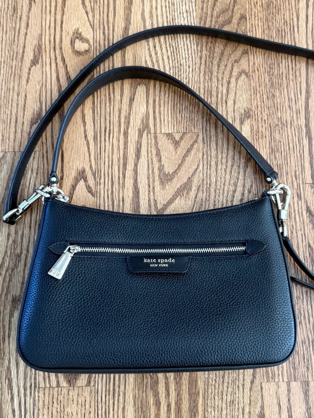 Kate Spade Hudson Small Pebbled Leather Convertible Shoulder Bag